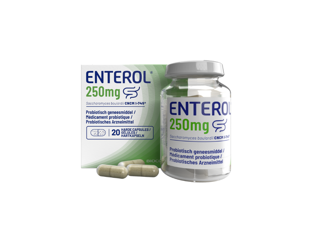 Enterol&reg; 250 mg Capsules (fles)
