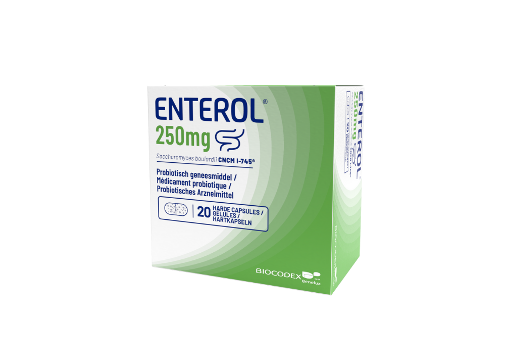 Enterol&reg; 250 mg Capsules (fles)