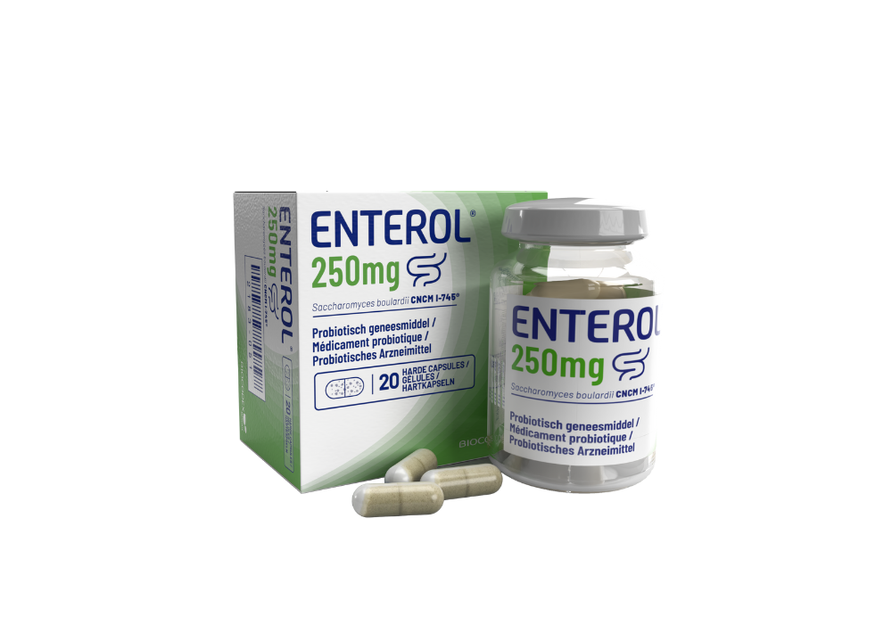 Enterol&reg; 250 mg Capsules (fles)