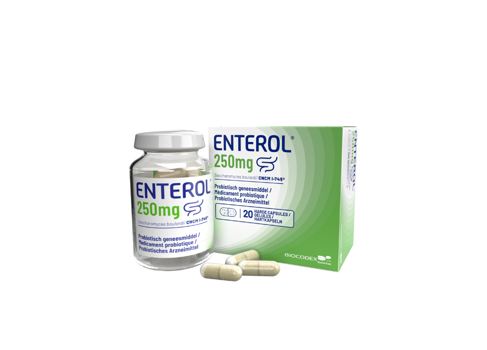 Enterol&reg; 250 mg Capsules (fles)